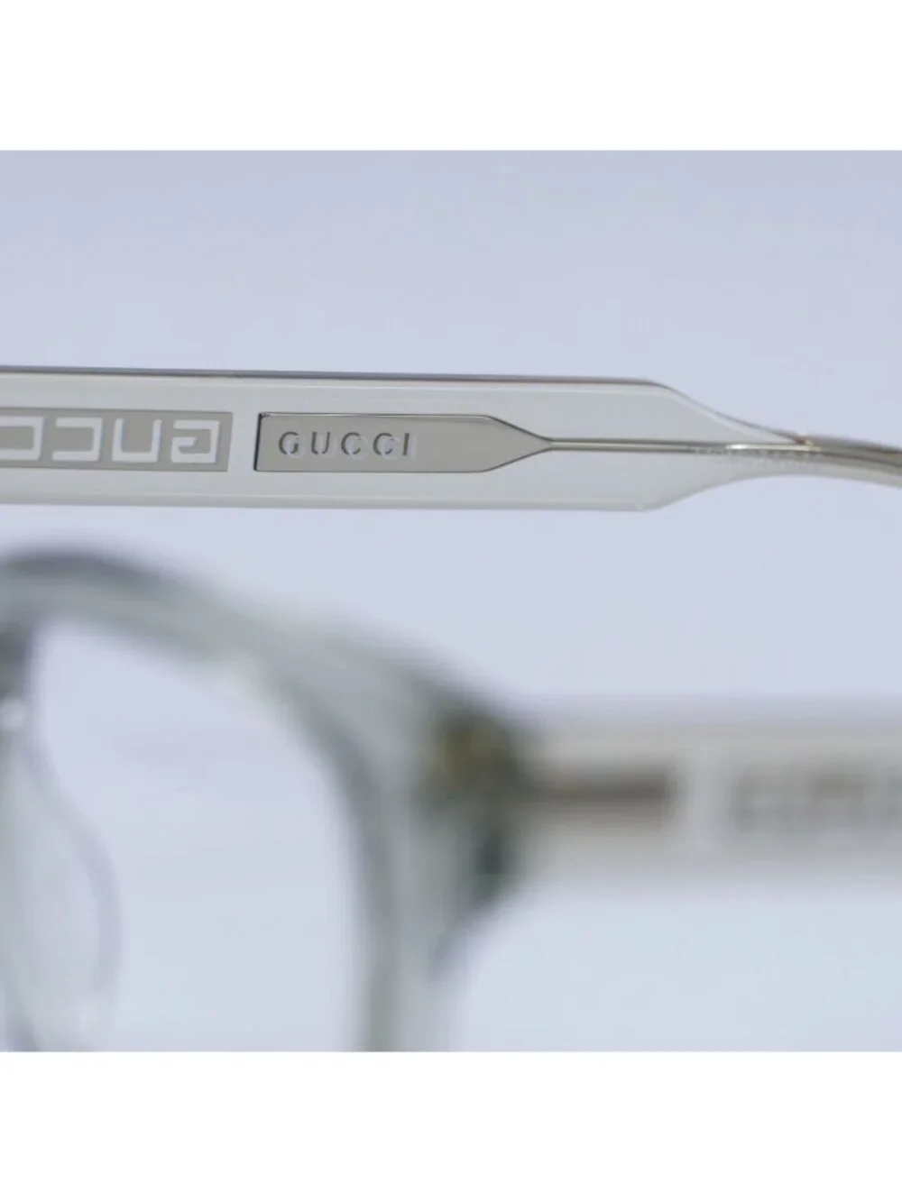 Gucci GG1731O 004 Eyeglasses Khaki Green 54mm Rectangle  Frame